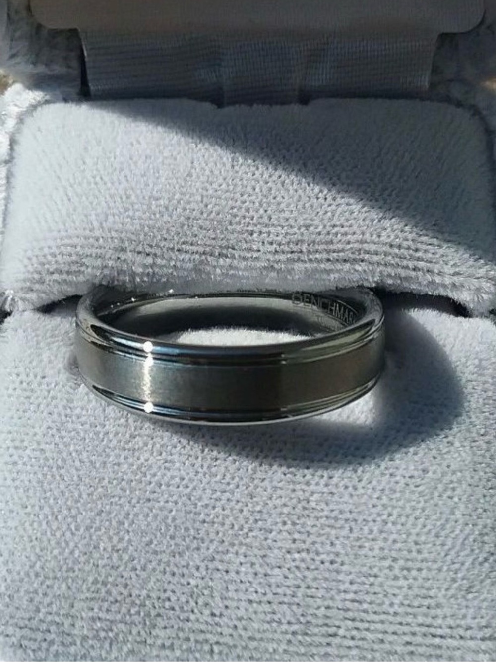 Benchmark Men's Tungsten Ring Size 11